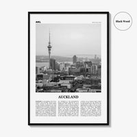 Auckland Print Black and White No 3, Auckland Wall Art, Auckland Poster, Auckland Photo, Auckland Wall Decor, New Zealand Poster Print