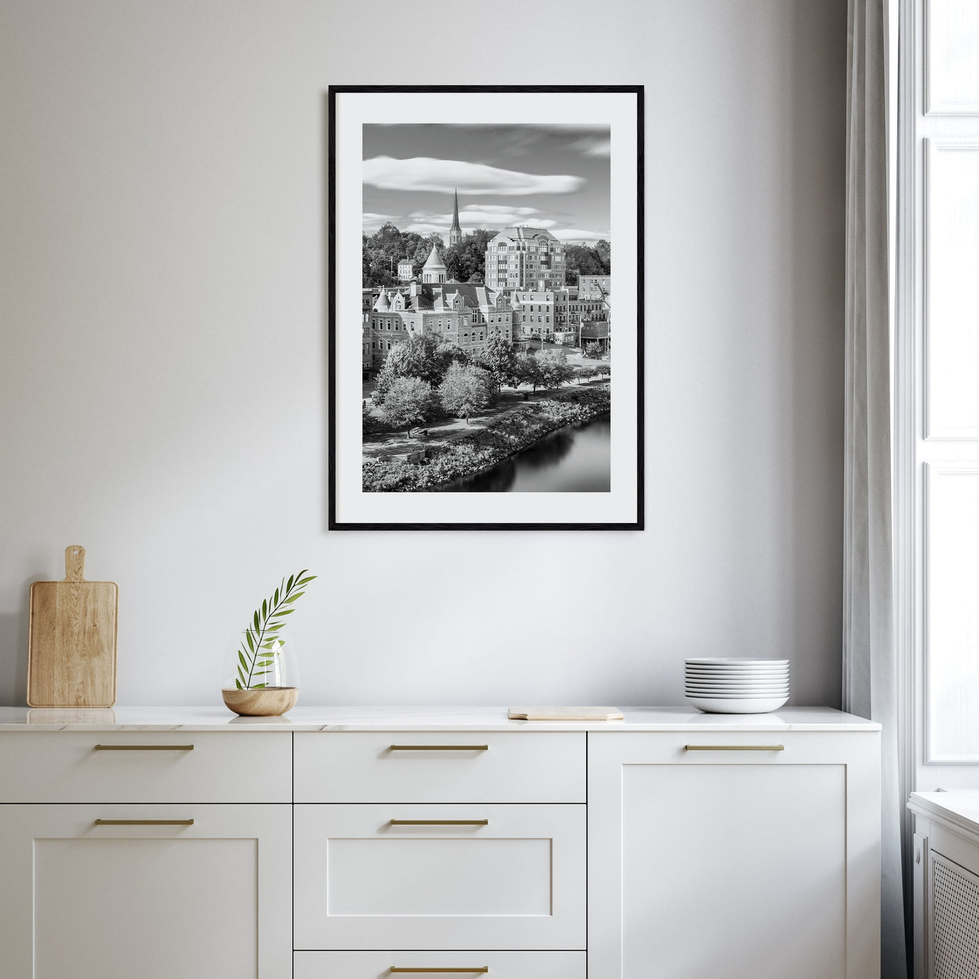 Augusta Photo B&W Poster