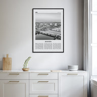 Augusta Travel B&W Poster
