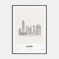 Austin Drawn Poster