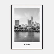 Austin Portrait B&W No 3 Poster