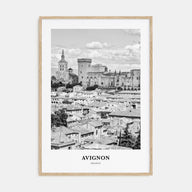 Avignon Portrait B&W Poster