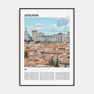 Avignon Travel Color Poster