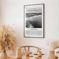 Avoca Beach Print Black and White, Avoca Beach Wall Art, Avoca Beach Poster, Avoca Beach Photo, Avoca Beach Décor, New South Wales Australia