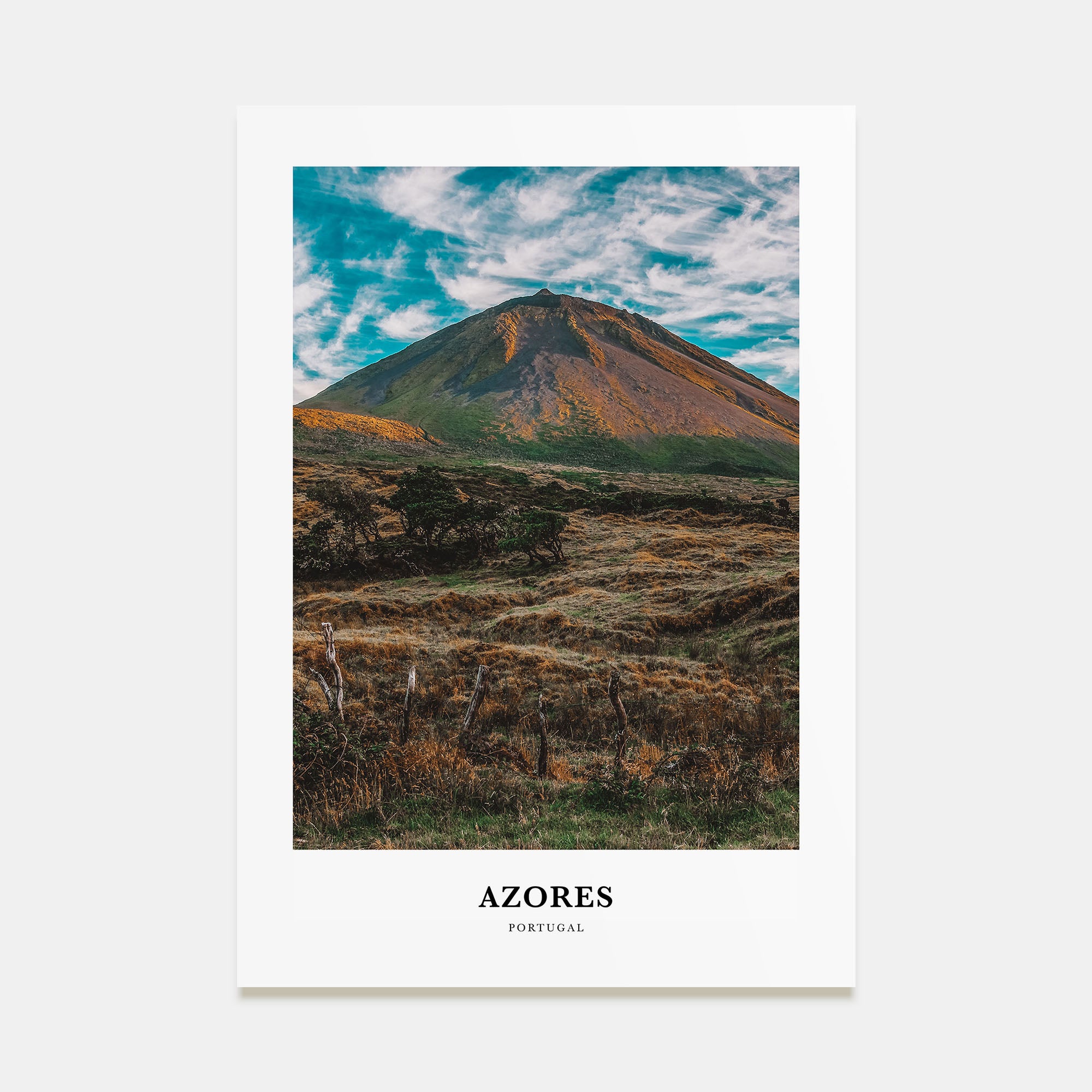 Azores Portrait Color Poster