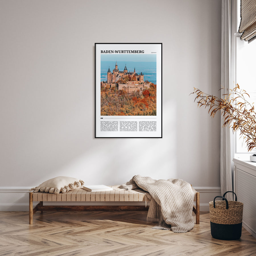 Baden-Württemberg Travel Color No 1 Poster