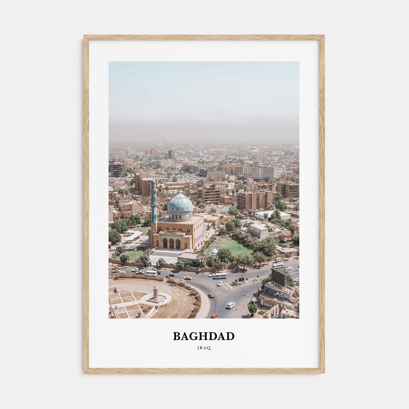 Baghdad Portrait Color Poster