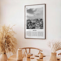 Baguio Print Black and White, Baguio Wall Art, Baguio Poster, Baguio Photo, Baguio Wall Décor, Baguio Map, Philippines