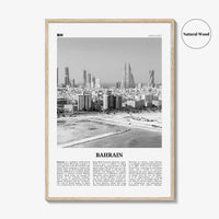 Bahrain Print Black and White, Bahrain Wall Art, Bahrain Poster, Bahrain Photo, Bahrain Wall Decor, Country Art Print