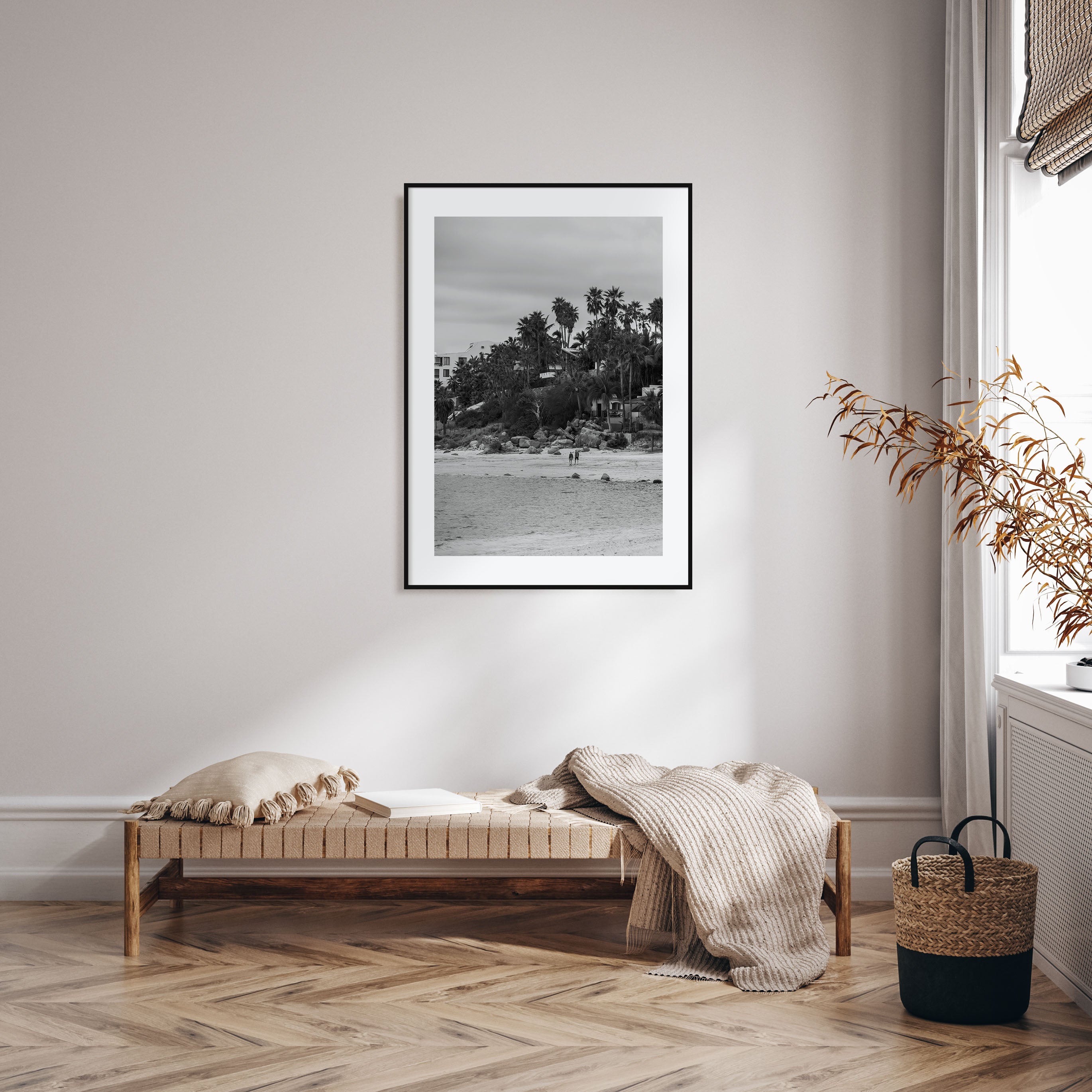 Baja California Sur Photo B&W Poster