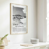 Baja California Sur Print Black and White, Baja California Sur Wall Art, Baja California Sur Poster, Baja California Sur Photo, Mexico