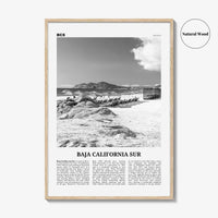 Baja California Sur Print Black and White, Baja California Sur Wall Art, Baja California Sur Poster, Baja California Sur Photo, Mexico