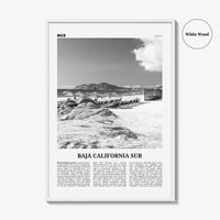 Baja California Sur Print Black and White, Baja California Sur Wall Art, Baja California Sur Poster, Baja California Sur Photo, Mexico