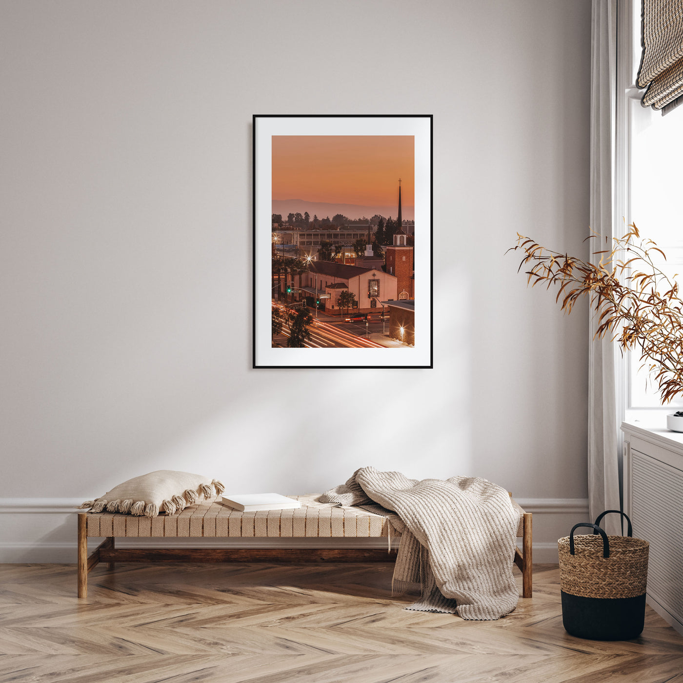 Bakersfield Photo Color Poster