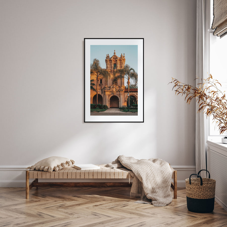Balboa Park Photo Color Poster