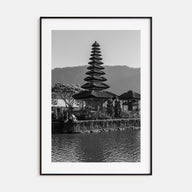 Bali Photo B&W No 1 Poster