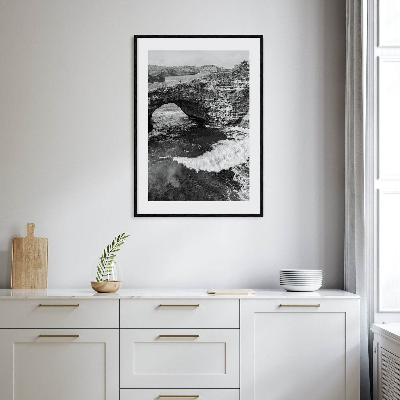 Bali Photo B&W No 3 Poster