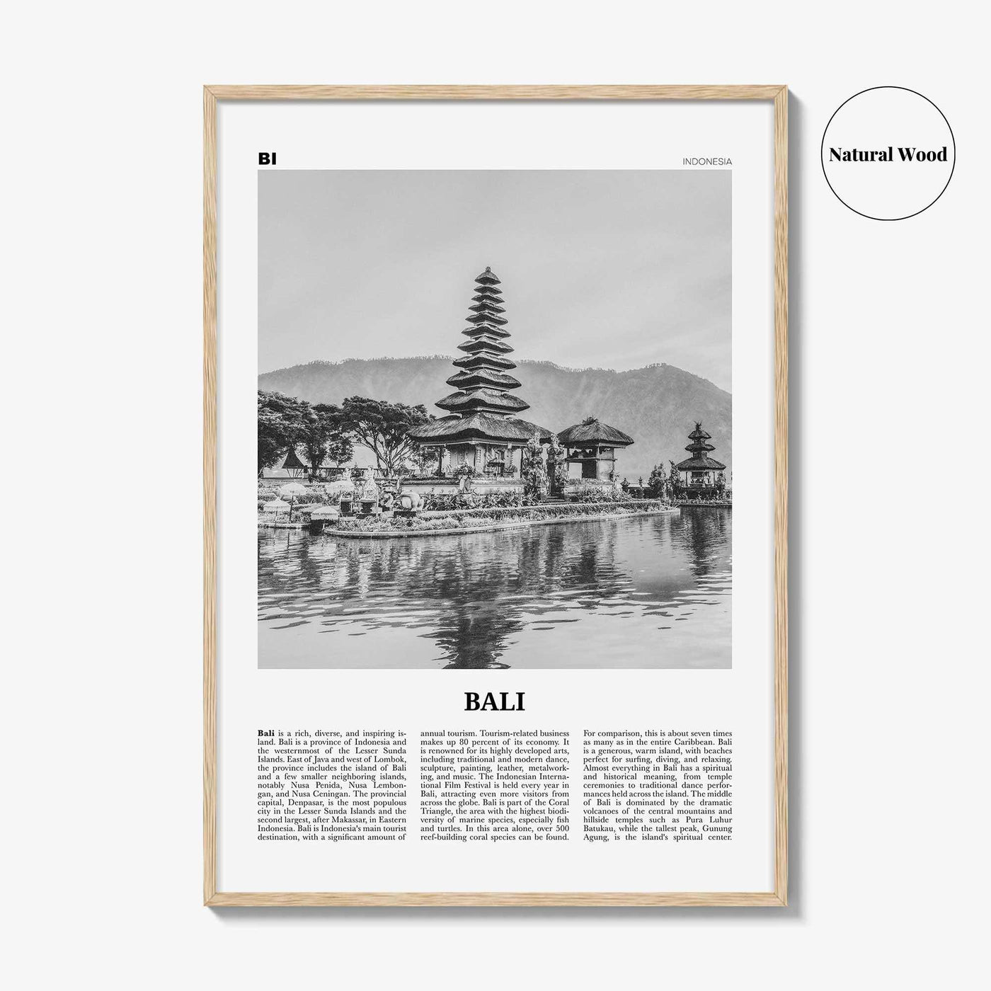 Bali Print Black and White No 2, Bali Wall Art, Bali Poster, Bali Photo, Bali Wall Decor, Balinese, Nassau Islands, Eleuthera, Asia