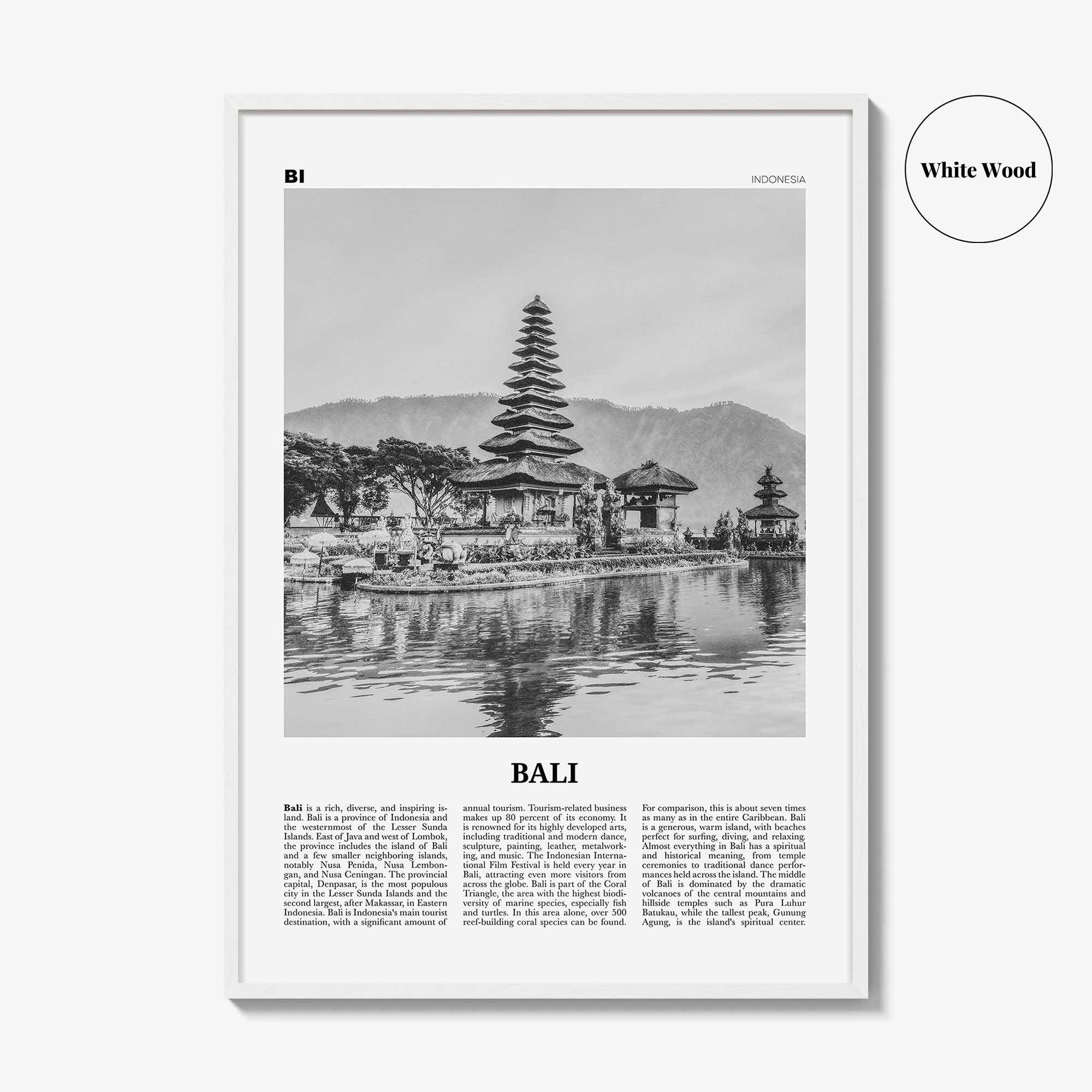 Bali Print Black and White No 2, Bali Wall Art, Bali Poster, Bali Photo, Bali Wall Decor, Balinese, Nassau Islands, Eleuthera, Asia