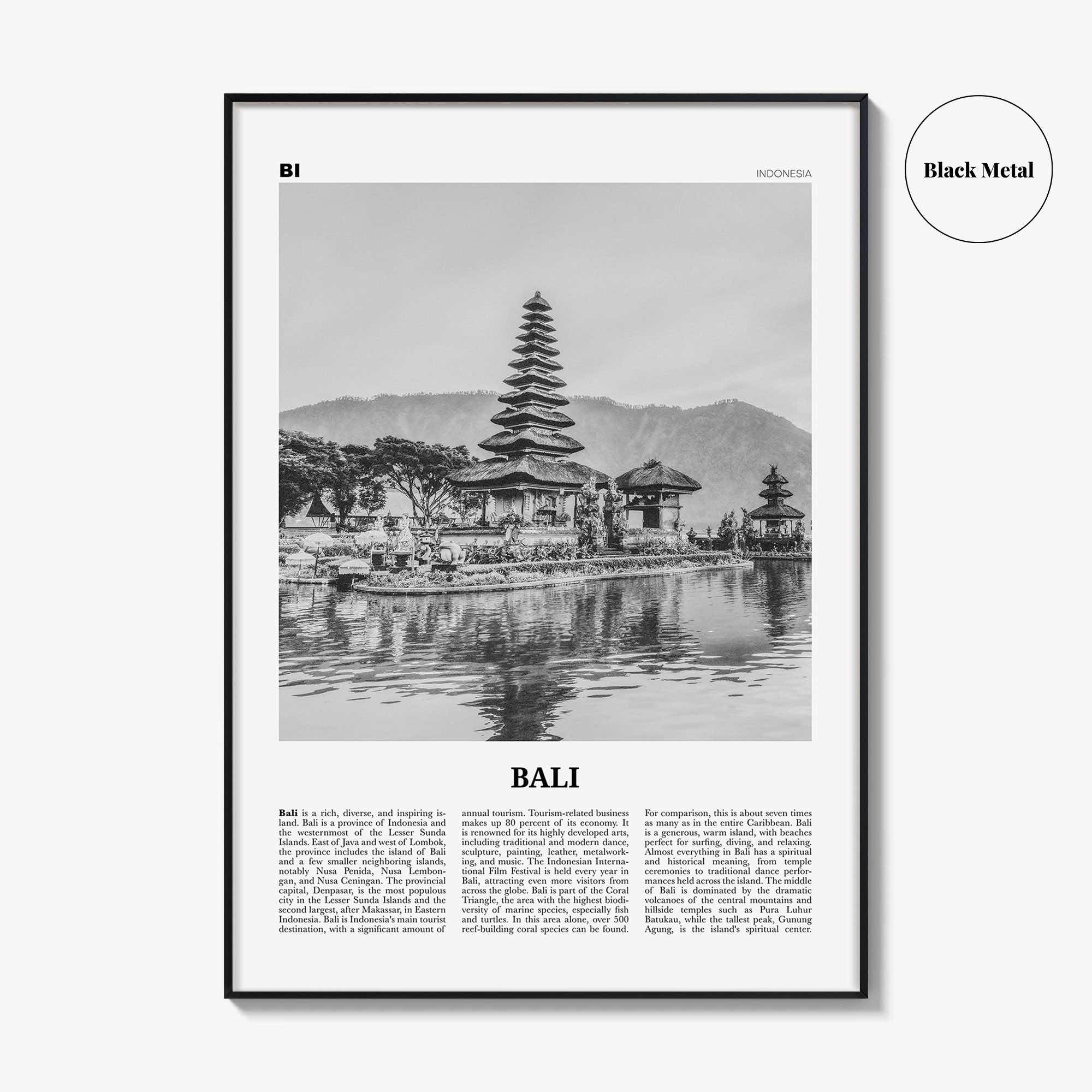 Bali Print Black and White No 2, Bali Wall Art, Bali Poster, Bali Photo, Bali Wall Decor, Balinese, Nassau Islands, Eleuthera, Asia