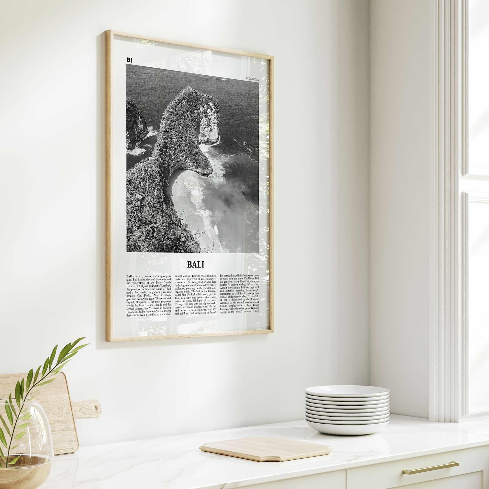 Bali Print Black and White No 3, Bali Wall Art, Bali Poster, Bali Photo, Bali Wall Decor, Balinese, Nassau Islands, Eleuthera, Asia