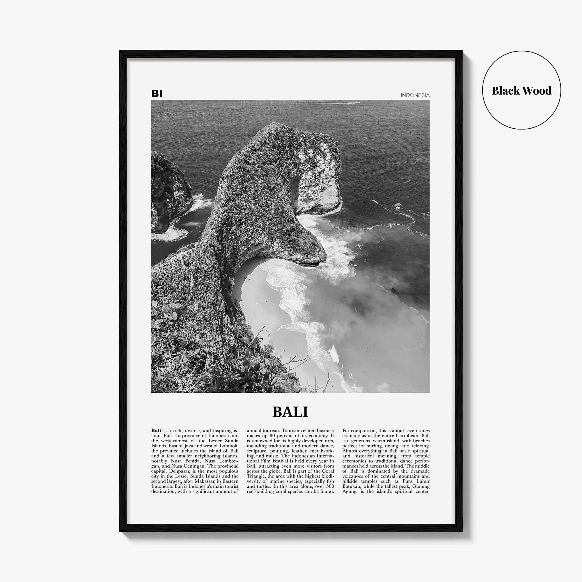 Bali Print Black and White No 3, Bali Wall Art, Bali Poster, Bali Photo, Bali Wall Decor, Balinese, Nassau Islands, Eleuthera, Asia