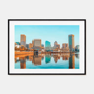 Baltimore Landscape Color Poster