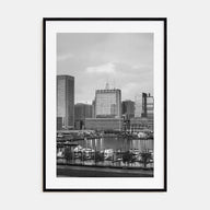 Baltimore Photo B&W No 1 Poster