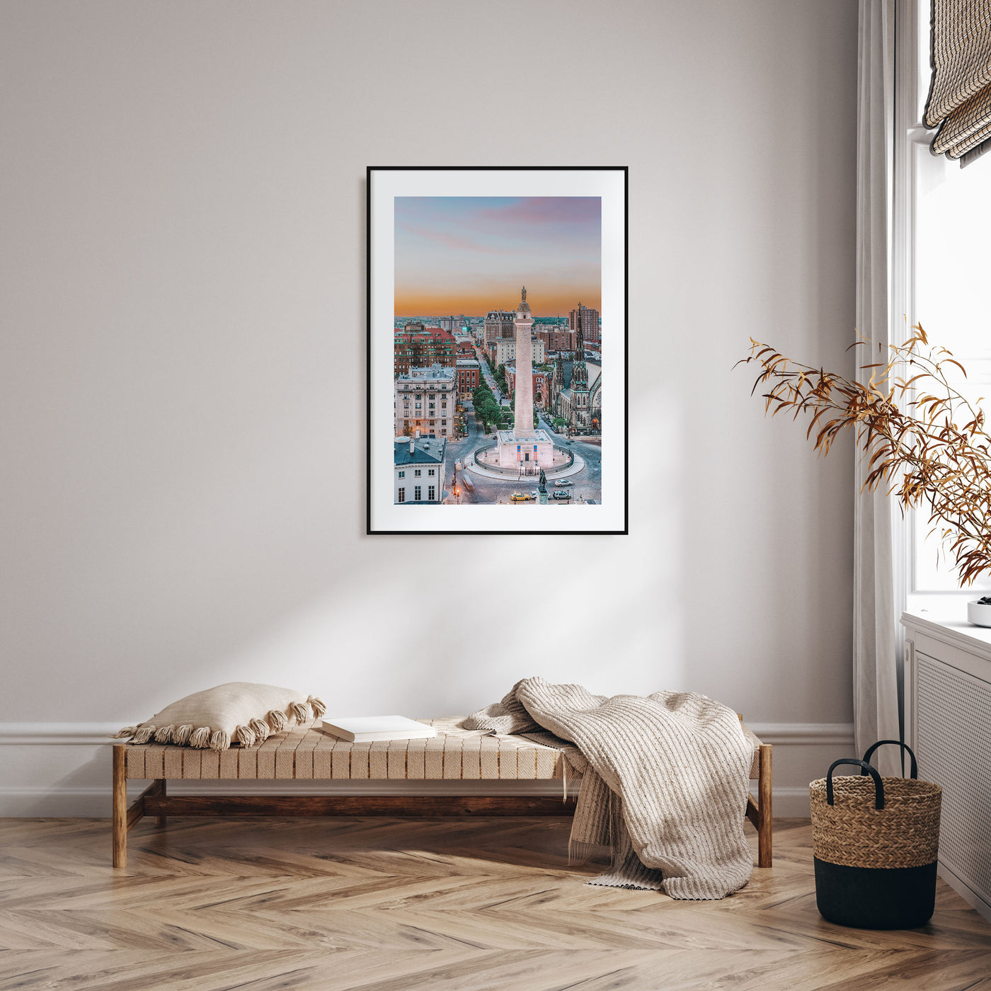 Baltimore Photo Color No 2 Poster