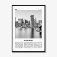 Baltimore No 1 Poster