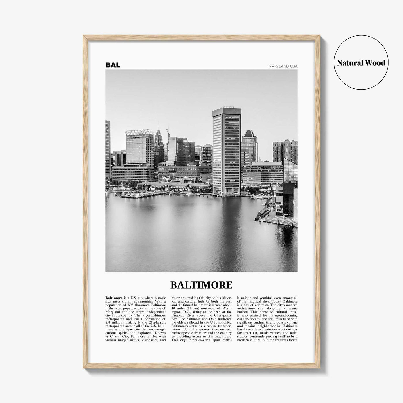 Baltimore No 1 Poster