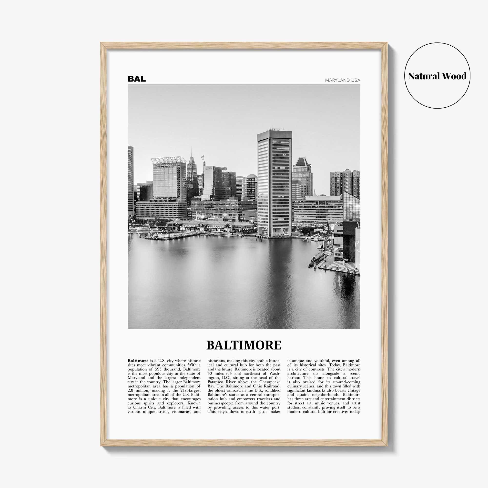 Baltimore No 1 Poster