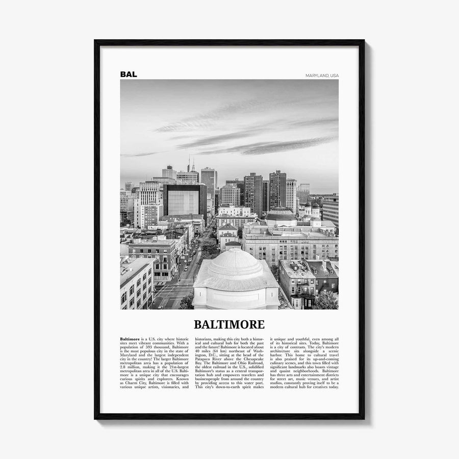 Baltimore No 2 Poster