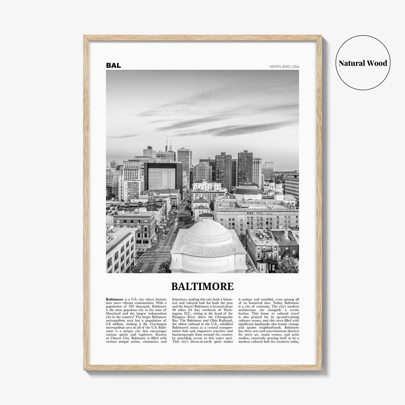 Baltimore No 2 Poster