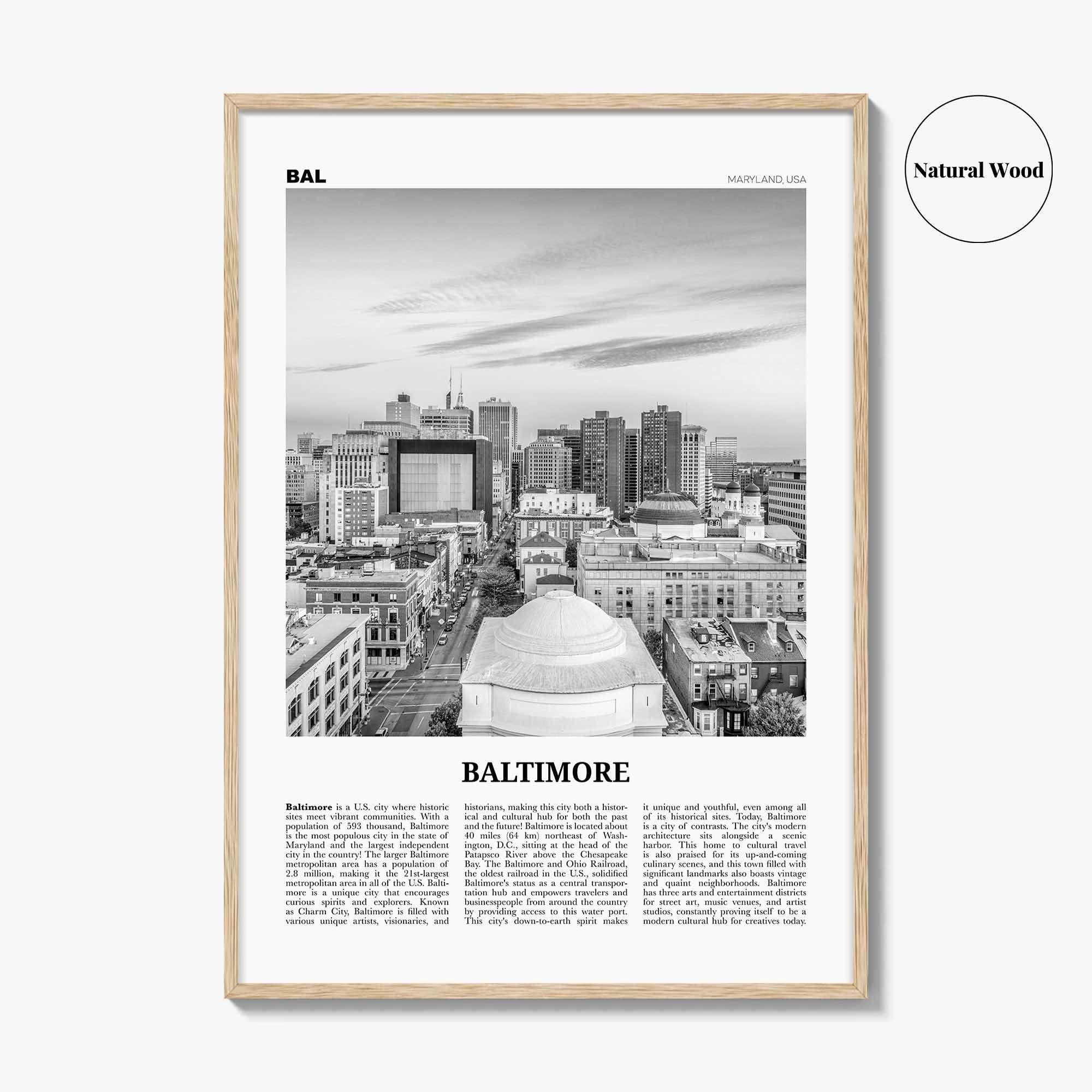 Baltimore No 2 Poster