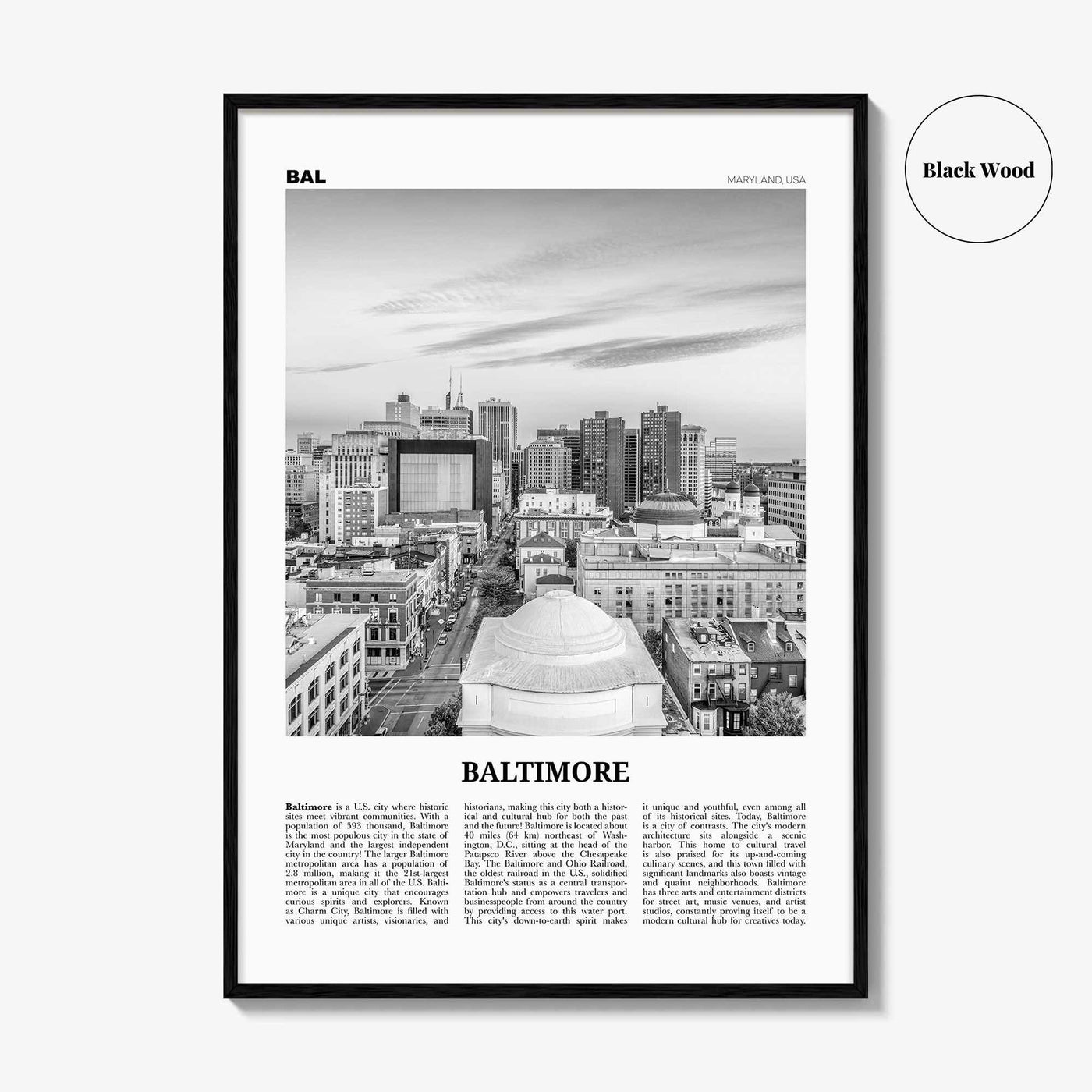 Baltimore No 2 Poster