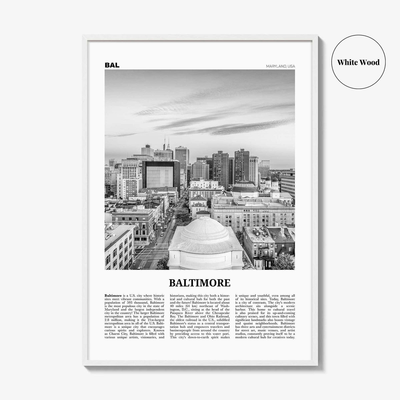 Baltimore No 2 Poster