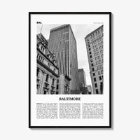Baltimore No 3 Poster