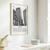 Baltimore No 3 Poster