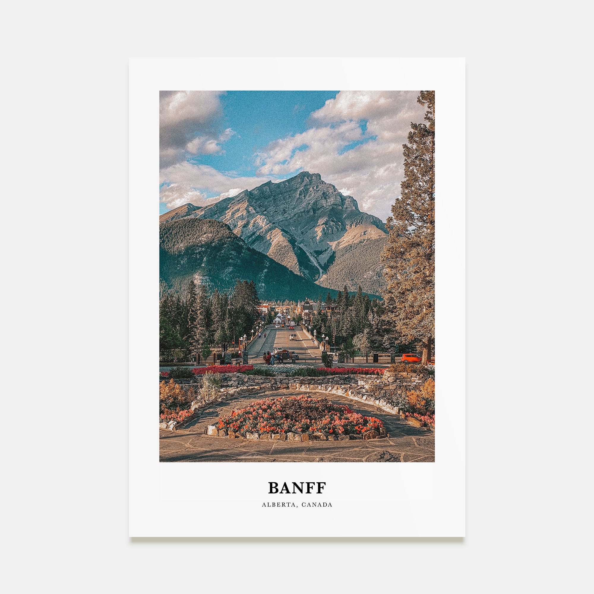 Banff Portrait Color Poster