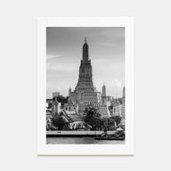 Bangkok Photo B&W Poster