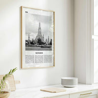 Bangkok Print Black and White No 1, Bangkok Wall Art, Bangkok Poster, Bangkok Photo, Bangkok Wall Decor, Thailand, Thai Krung, Thep, Asia