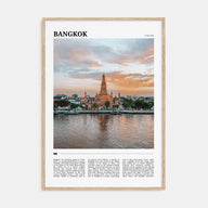 Bangkok Travel Color Poster