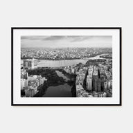Bangladesh Landscape B&W Poster