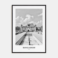 Bangladesh Portrait B&W No 1 Poster