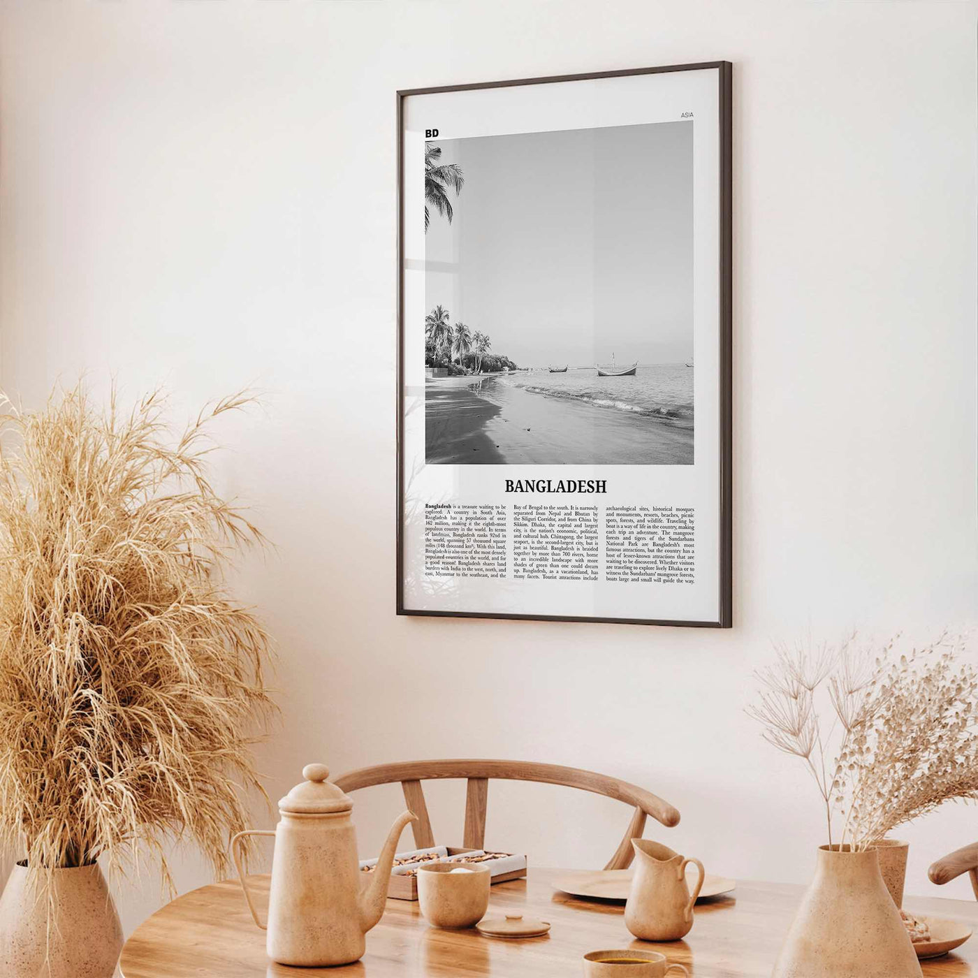 Bangladesh Print Black and White No 1, Bangladesh Wall Art, Bangladesh Poster, Bangladesh Photo, Bangladesh, Bengal, Bengali, Dhaka, India