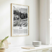 Bansko Print Black and White, Bansko Wall Art, Bansko Poster, Bansko Photo, Bansko Wall Décor, Банско, Bulgarian, Bulgaria, Blagoevgrad