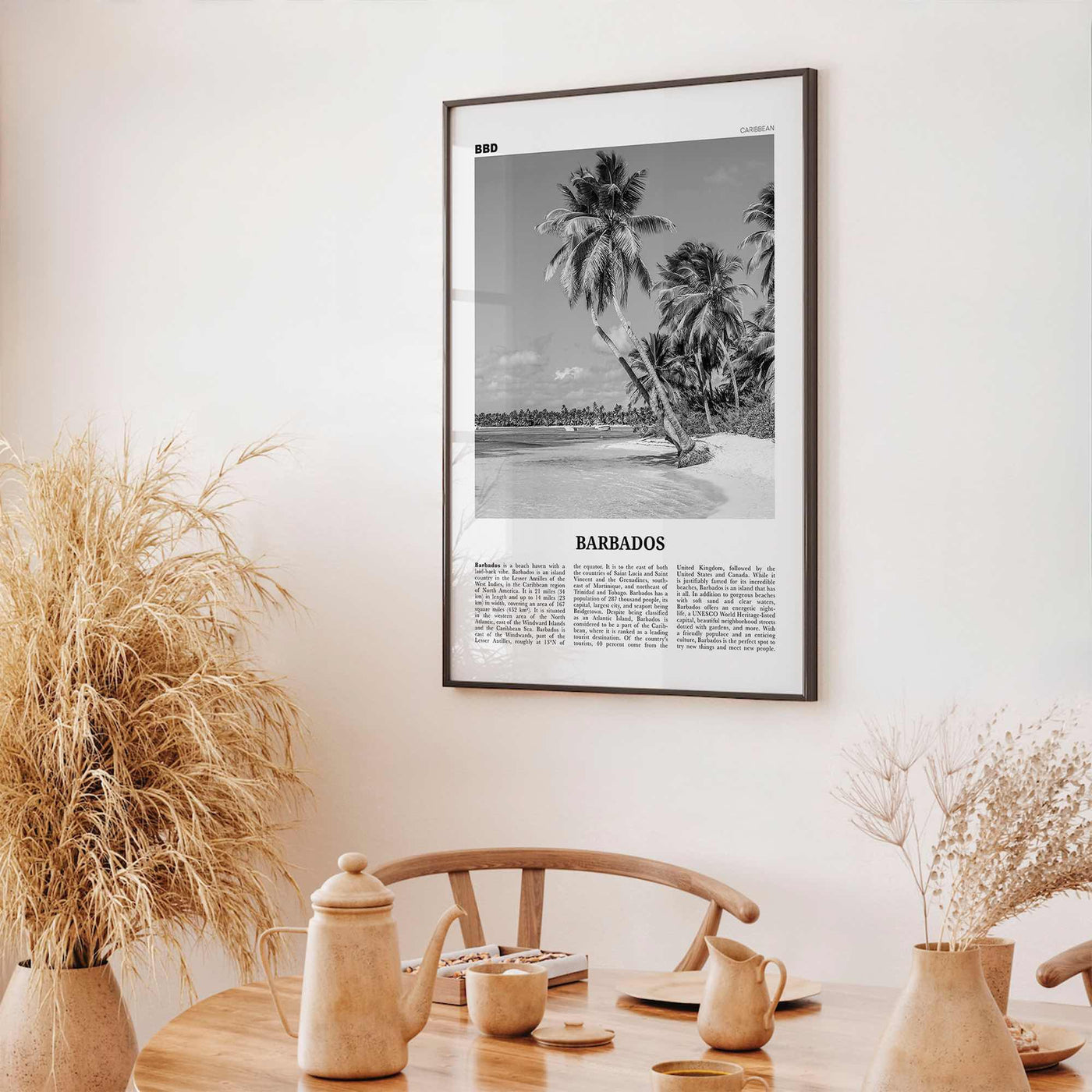 Barbados Print Black and White No 1, Barbados Wall Art, Barbados Poster, Barbados Photo, Barbados Wall Decor, Caribbean, America Bridgetown