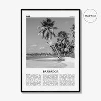 Barbados Print Black and White No 1, Barbados Wall Art, Barbados Poster, Barbados Photo, Barbados Wall Decor, Caribbean, America Bridgetown