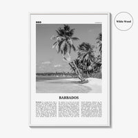 Barbados Print Black and White No 1, Barbados Wall Art, Barbados Poster, Barbados Photo, Barbados Wall Decor, Caribbean, America Bridgetown